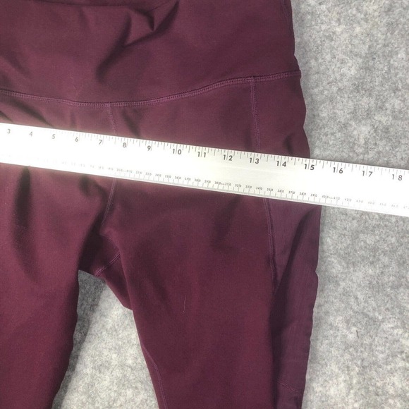 Powerhold by Fabletics Athletic Running Yoga Leggings Pants Women's Maroon Size? - Picture 6 of 10